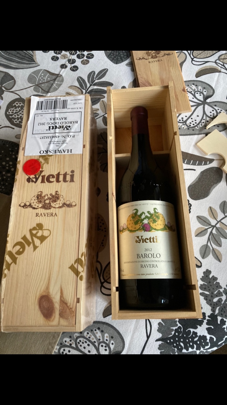 2x Barolo Ravera MAGNUM 2012 · MAGNUM in Original-Holzkiste