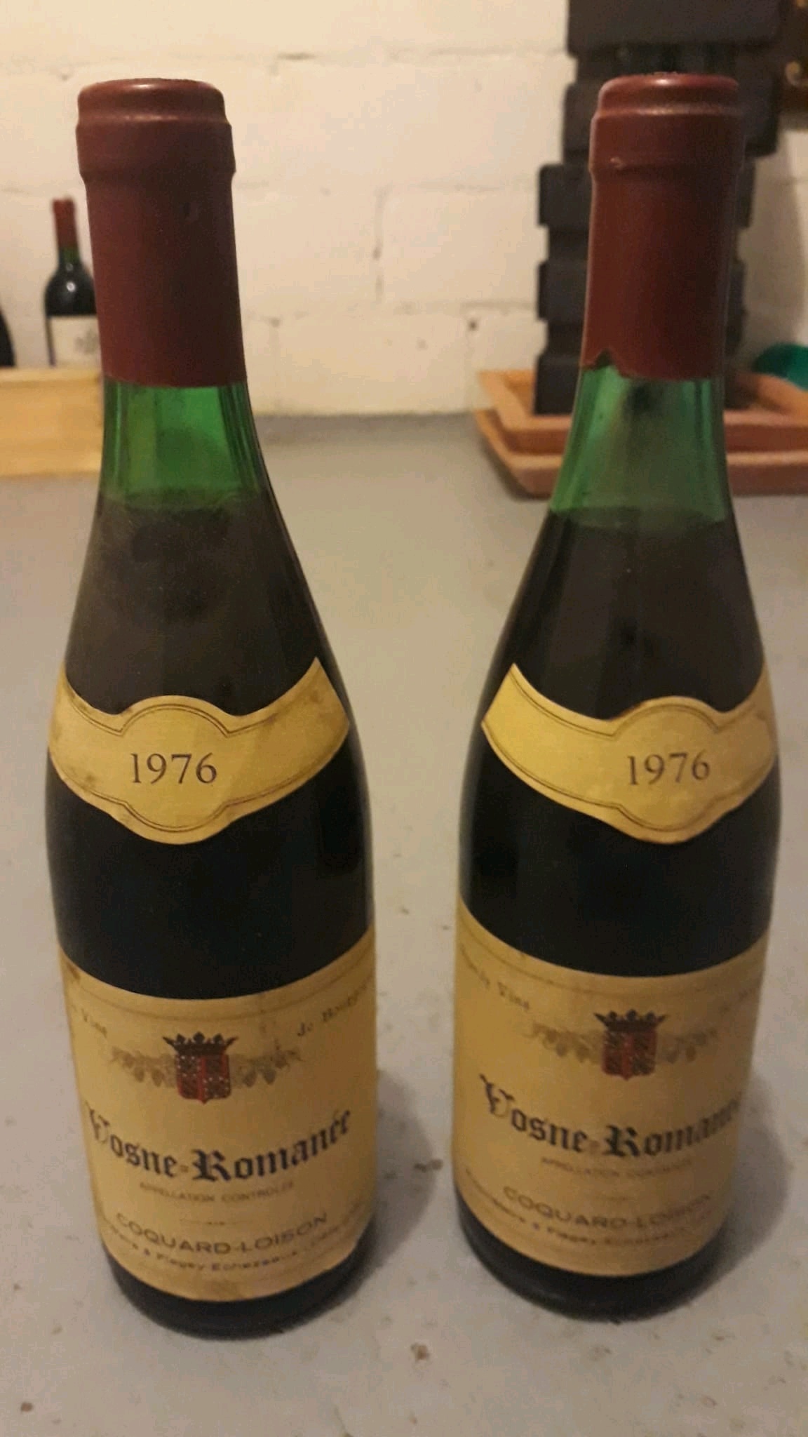 2 Flaschen Vosne Romanee 1976