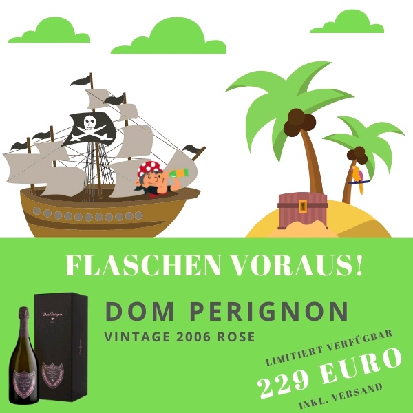 Dom Perignon Rose 2006 im Geschenkkarton