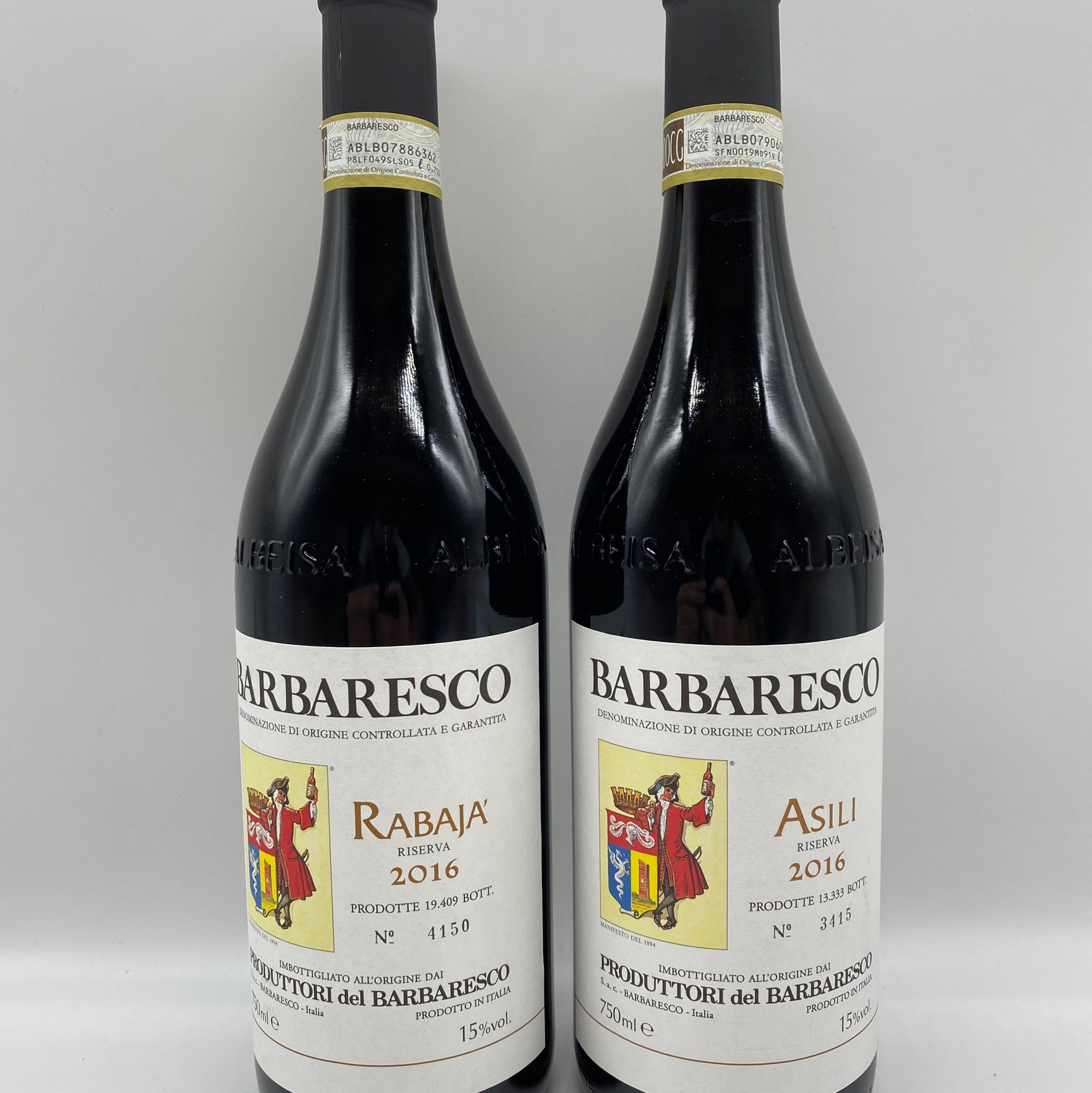 Barbaresco Paket Rabaja und Asili 2016