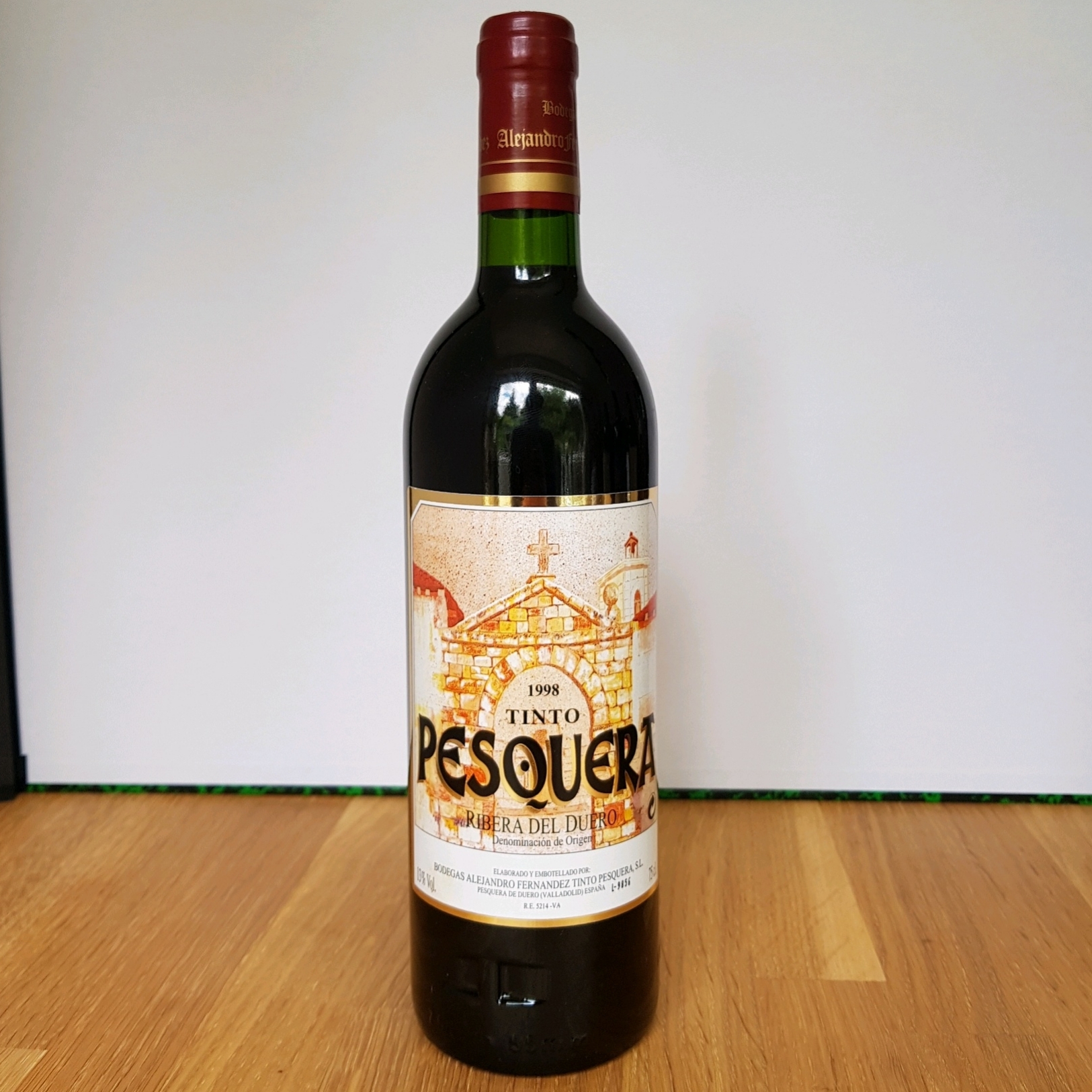 1998 Tinto Pesquera Crianza Ribara del Duero Alejandro Fernandez