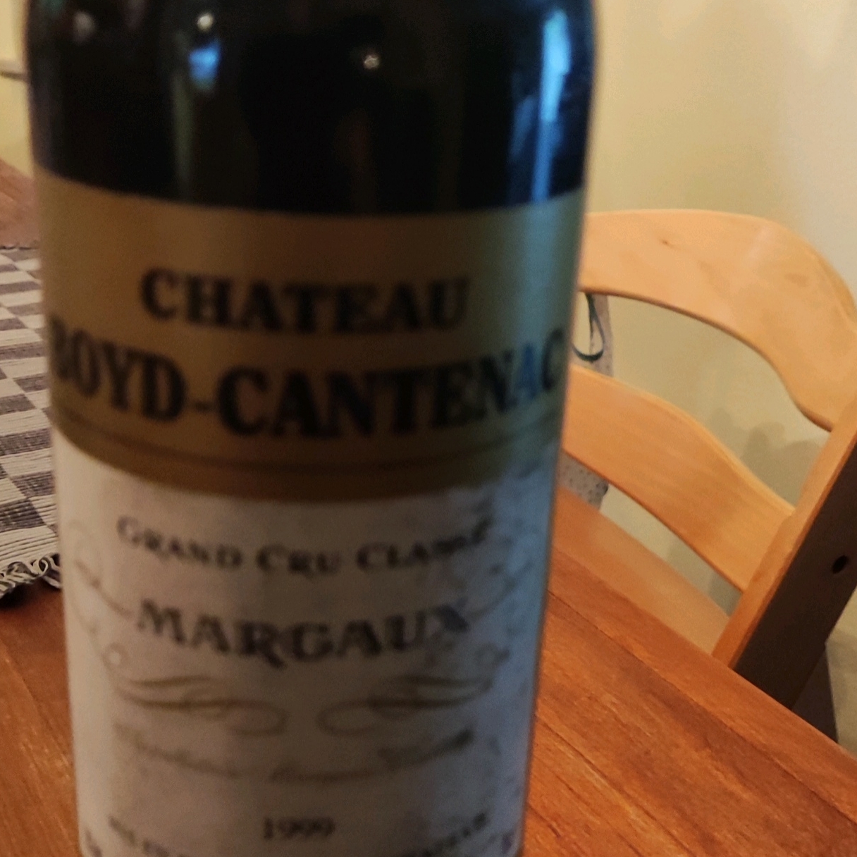 Chateau Boyd-Cantenac Margaux 1999