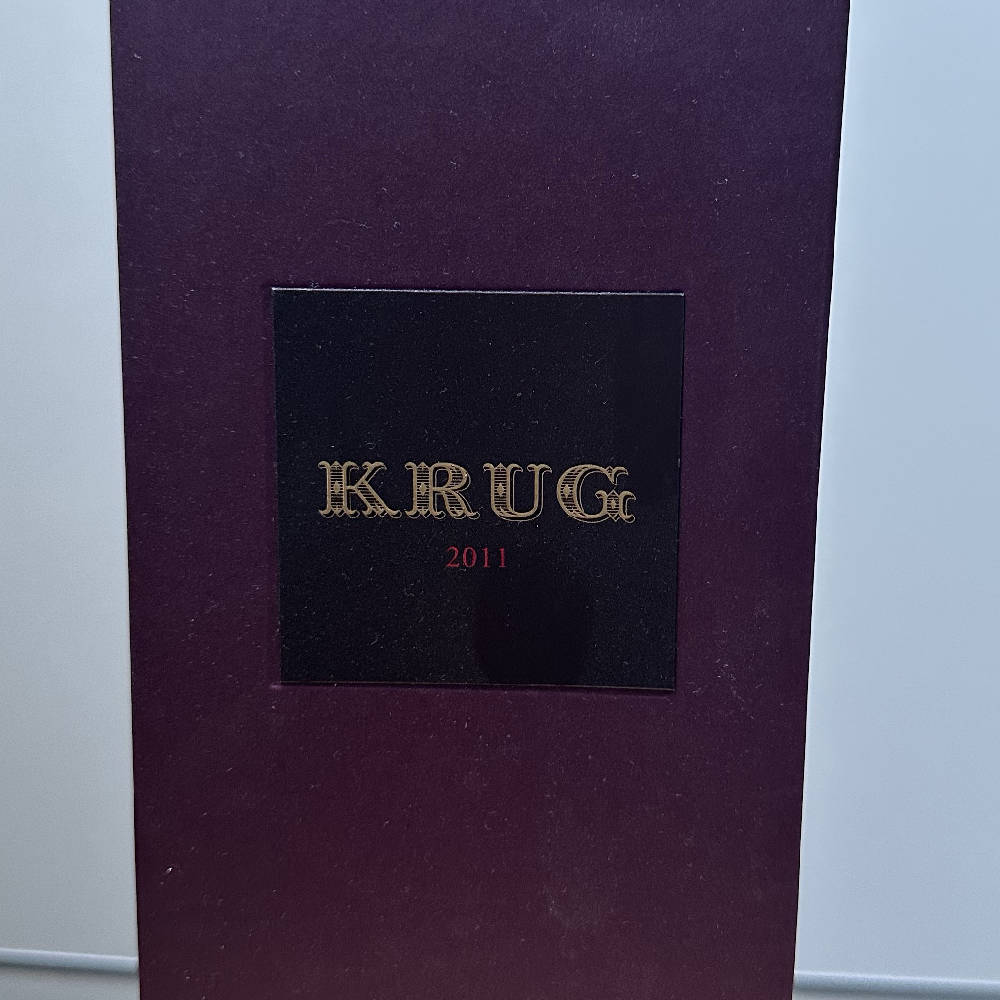 Krug Champagner Jahrgang 2011 