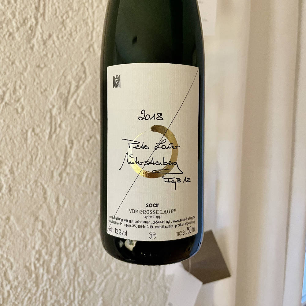 2x Peter Lauer Riesling Unterstenberg - Faß 12 2018 (trocken-feinherb)