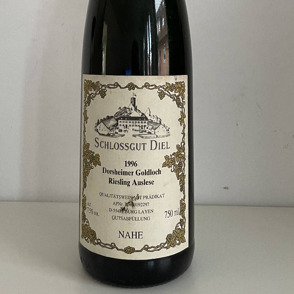 Schlossgut Diel 1996 Dorsheimer Riesling Auslese