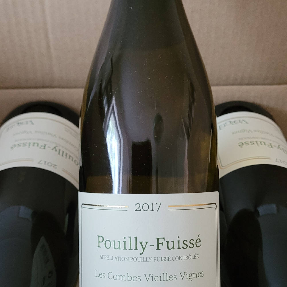 12 x 750ml Pouilly-Fuissé Les Combes Vieilles Vignes 2017 VERGETl