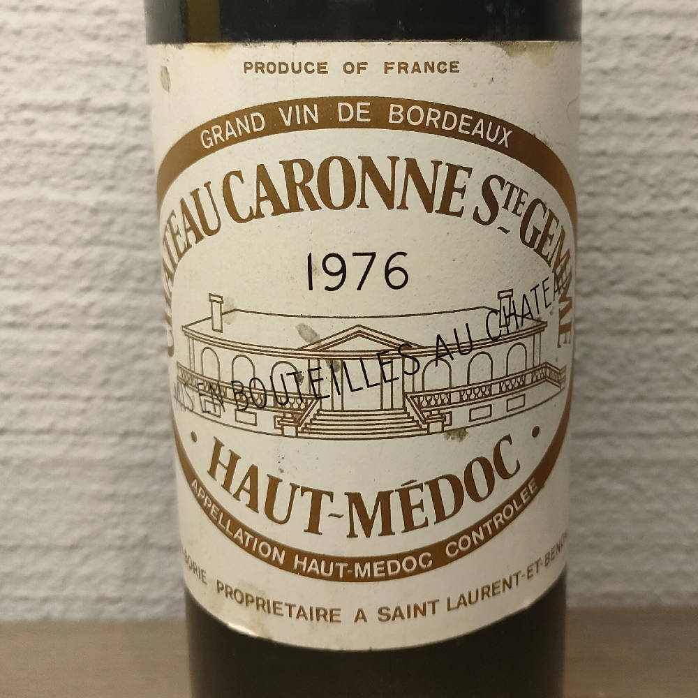 Chateau Caronne SteGemme 1976 Haut Médoc 