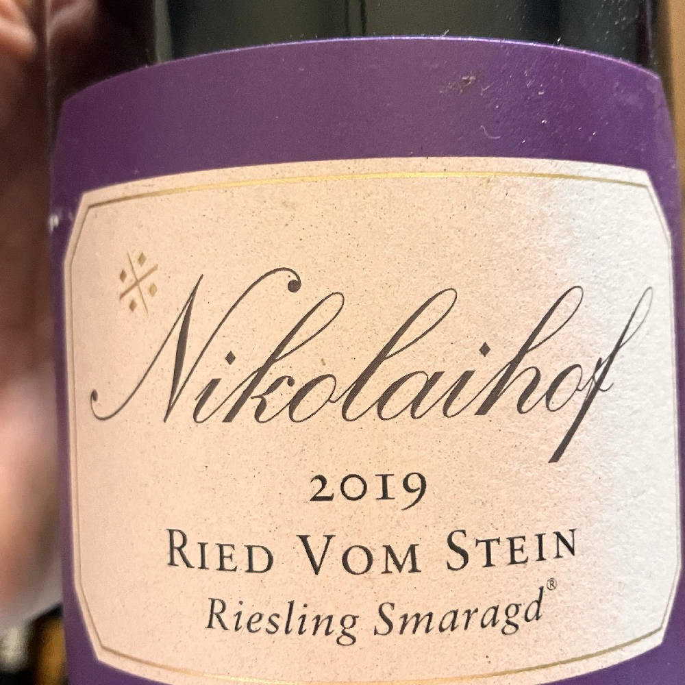Riesling vom Stein Nikolaihof 2019 