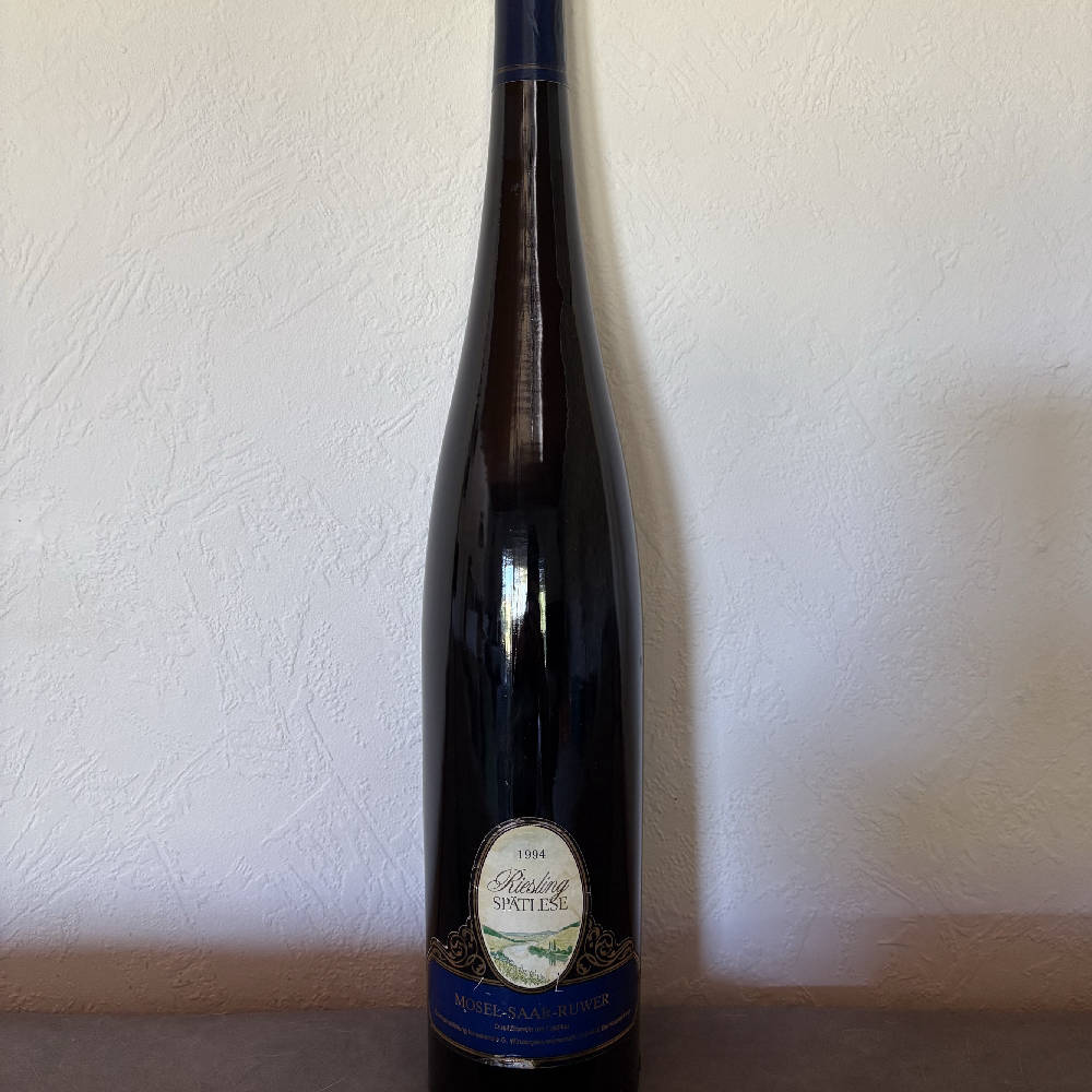 1994 Riesling Spätlese Mosel Saar Ruwer