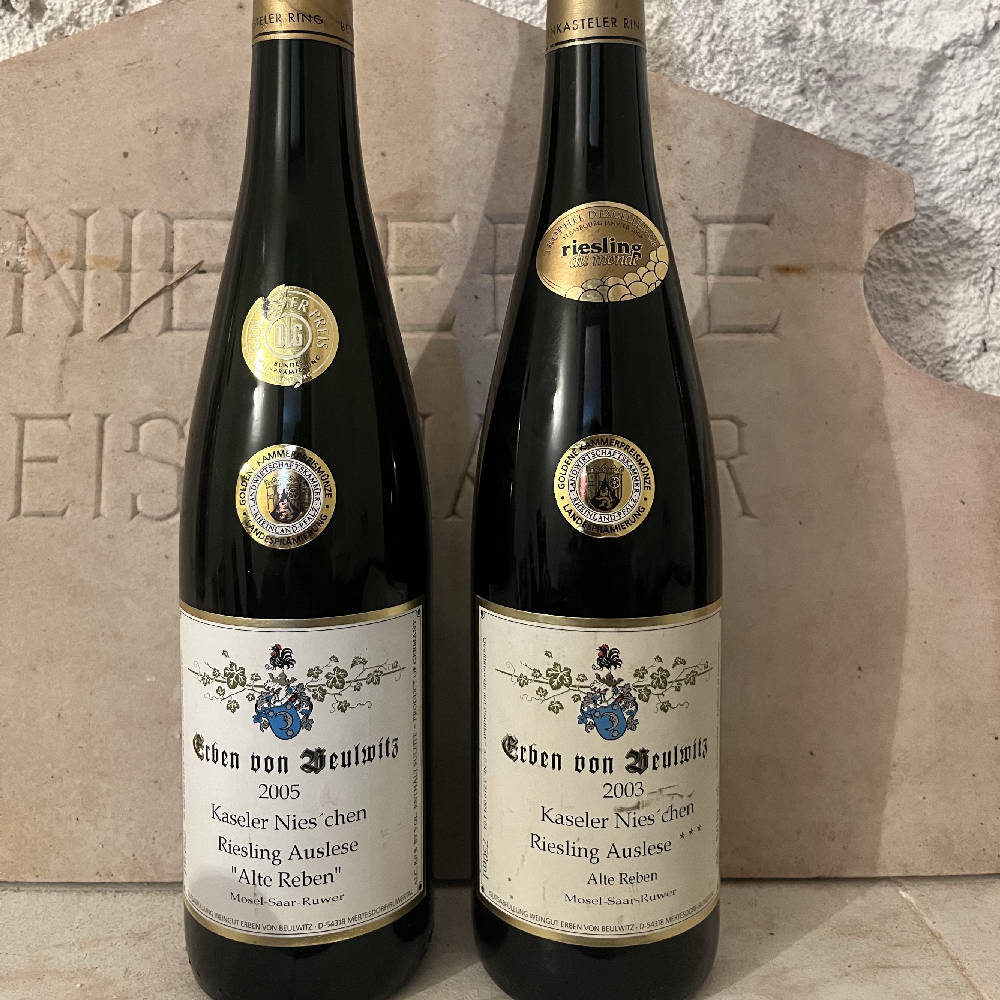 1999,2003,2005 VON BEULWITZ KASEL NIES'CHEN, RIESLING EISWEIN GOLDKAPSEL Auslese***