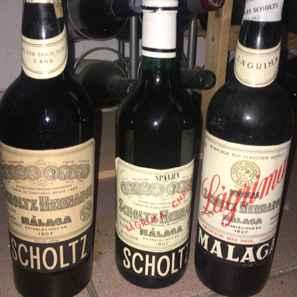 Solera Spain  8 bottle aus mein Sammlung 