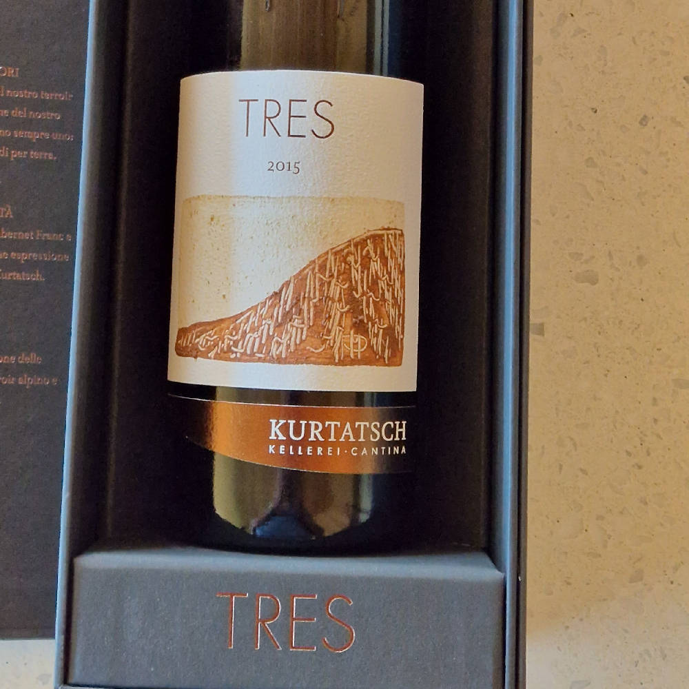 1 Fl. 2015 TRES von Kurtatsch (extrem rar )