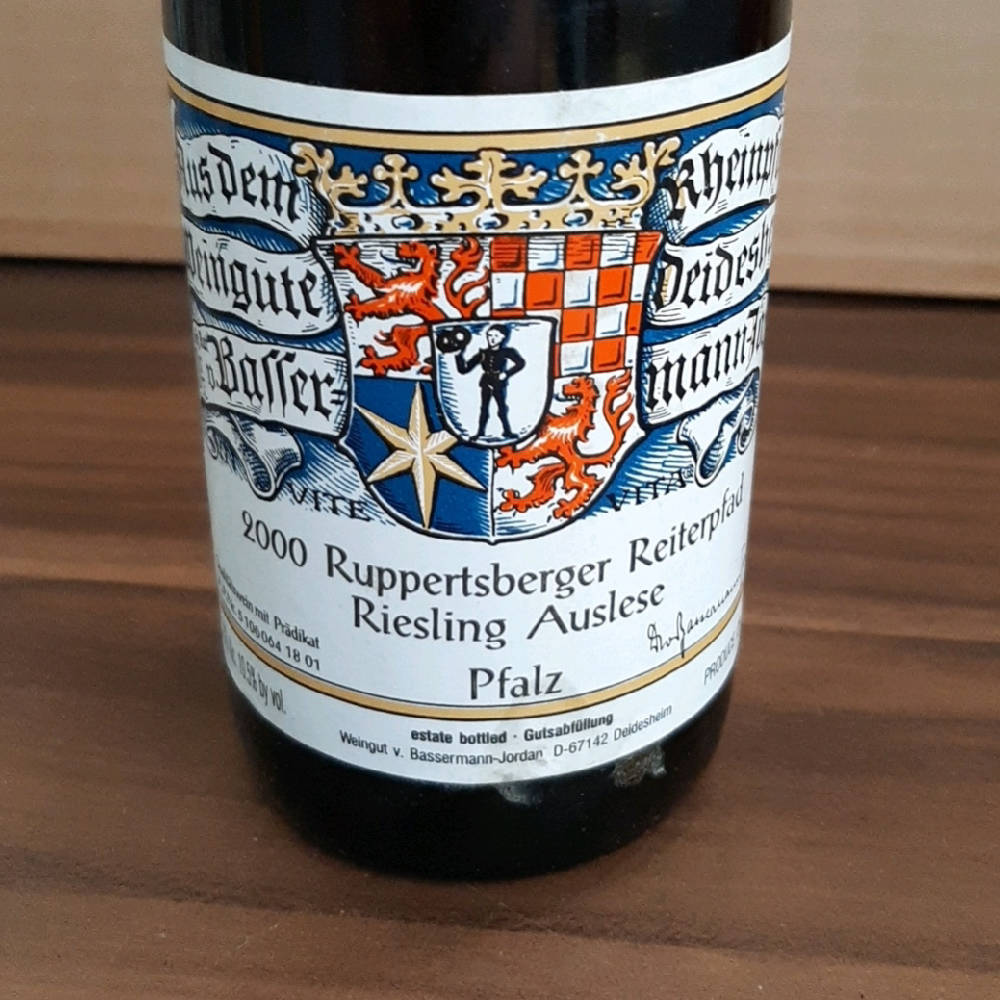 2000er Ruppertsberger Reiterpfad Riesling Auslese Dr.von Bassermann-Jordan 