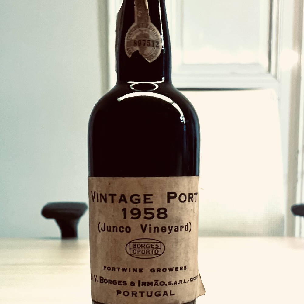 1958 - Junco Vineyard - S.V. Borges & Irma Vintage Port Single Quinta Junco Vineyard