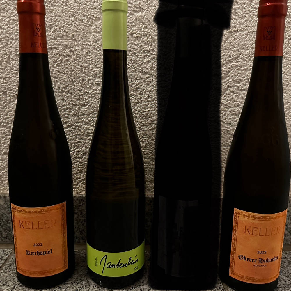 Riesling Trio Lagenweine GG Keller Oberer Hubacker Kirchspiel & Gantenbein 2022