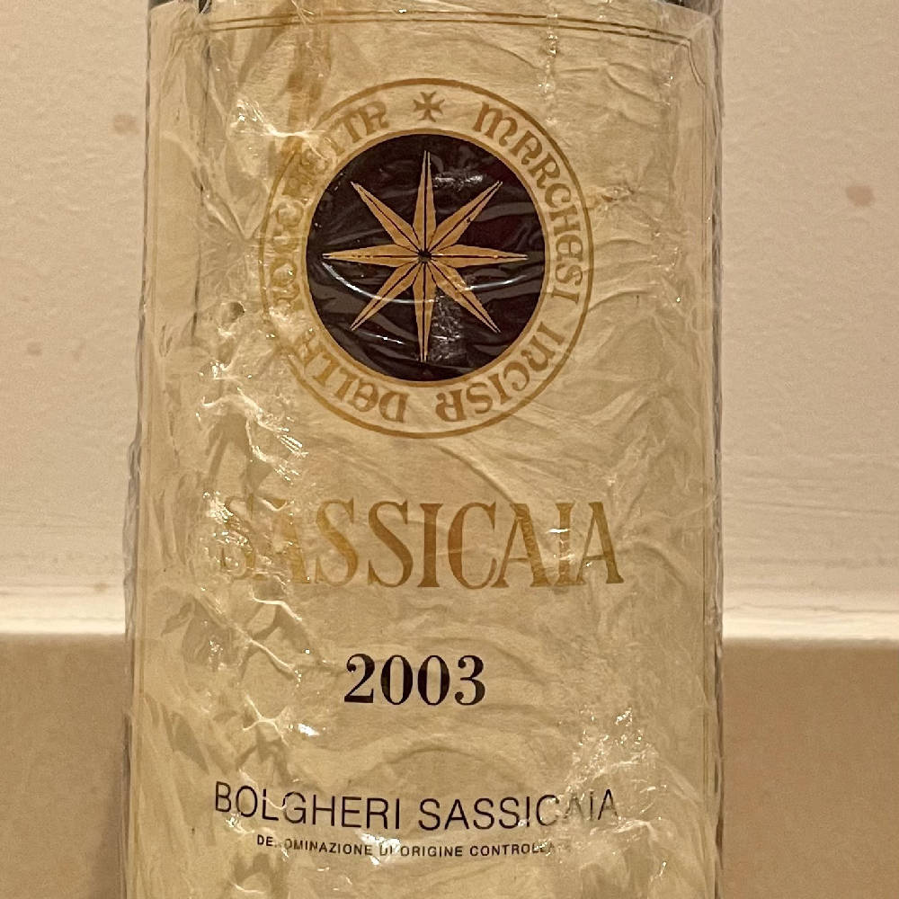 Sassicaia 2003 