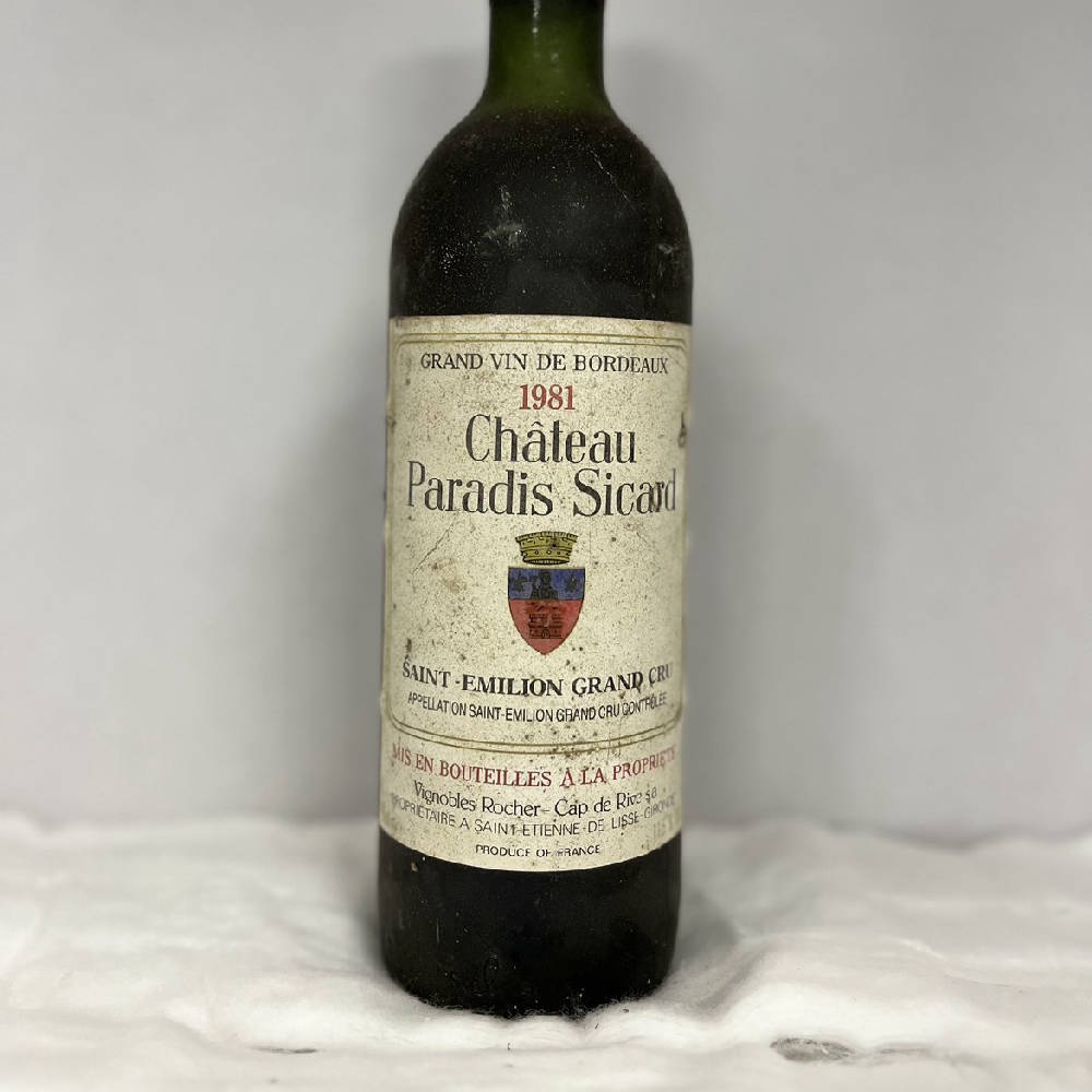 Château Paradis Sicard 1981