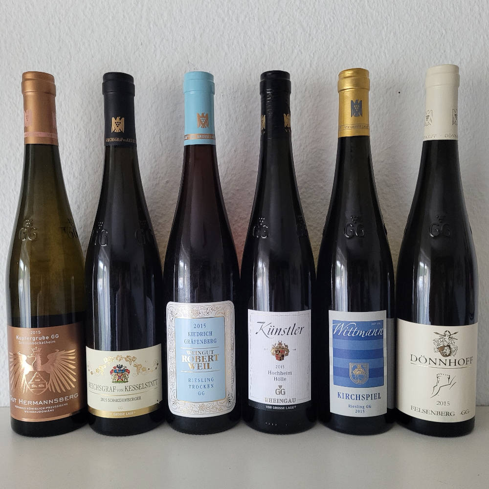 1 x Sixpack Große Gewächse 2015