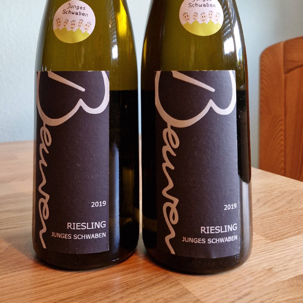 2 Fl. 2019 Riesling Junges Schwaben, Beurer