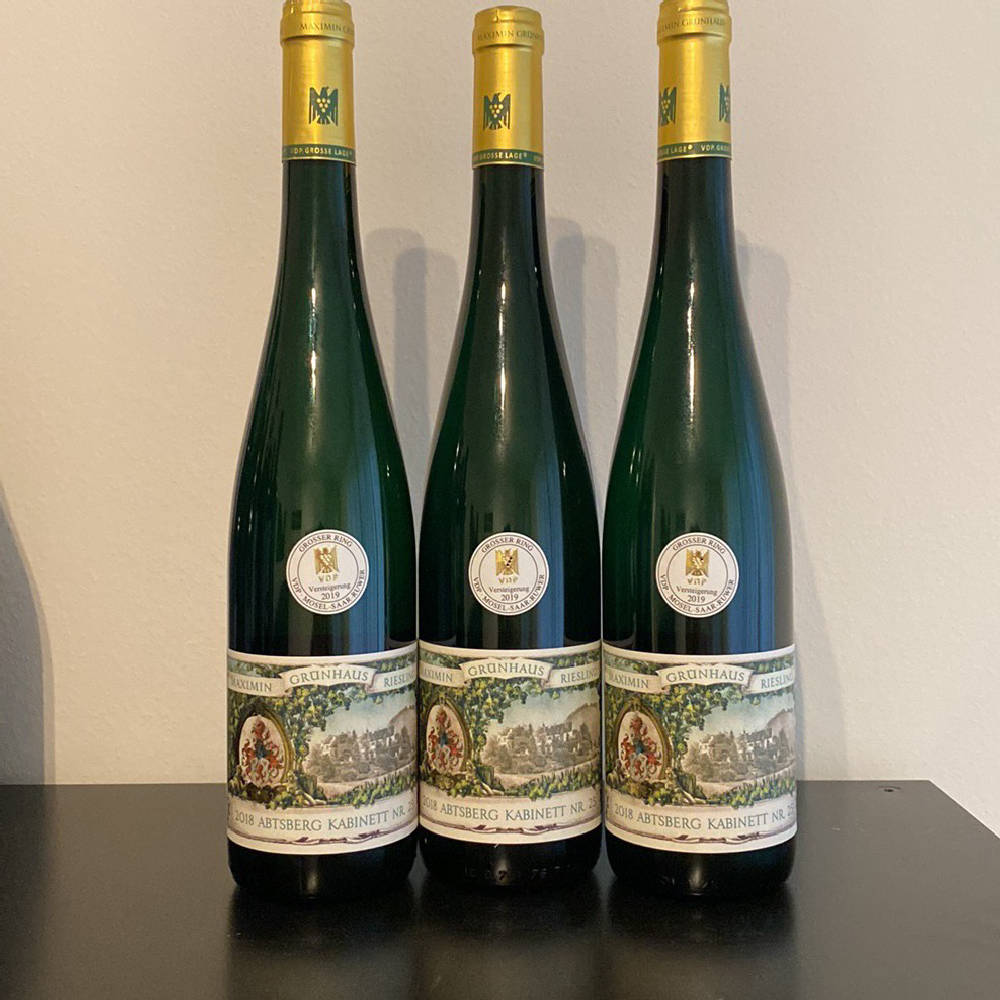 Maximin Grünhaus 2018 Abtsberg Kabi Nr. 25 