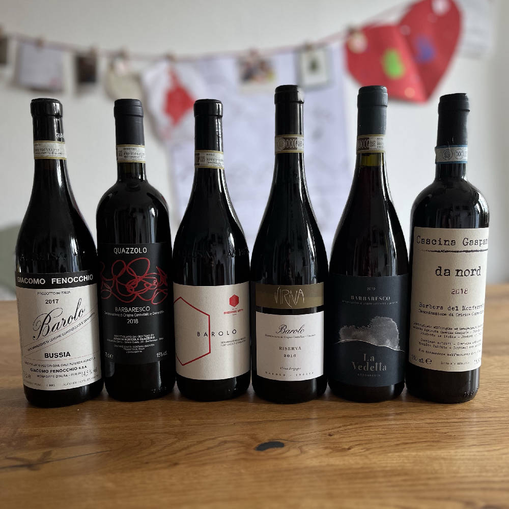 Piemont Paket (Barolo, Barbaresco, Barbera)