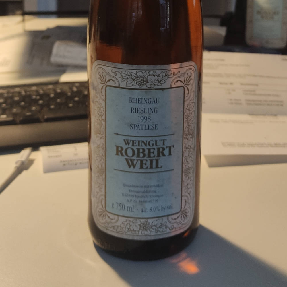 Robert Weil - Riesling Spätlese - 1998