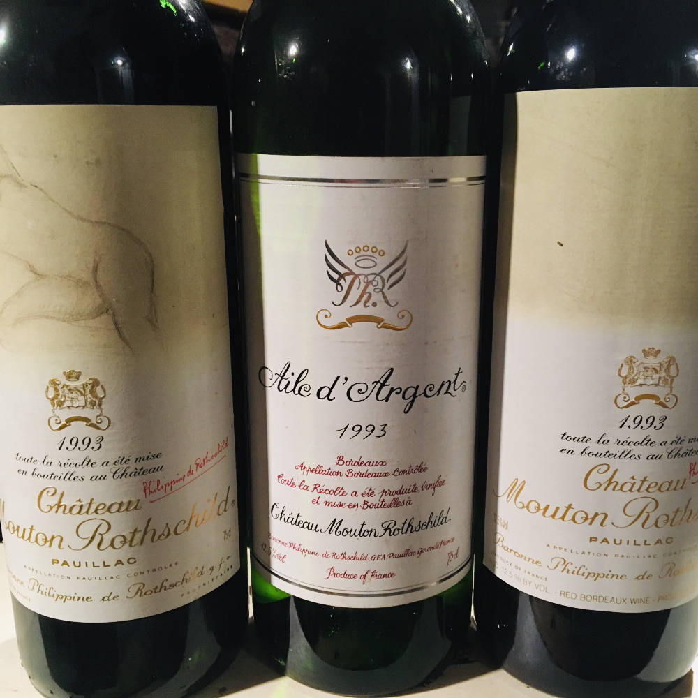 3 x 0,75l Château Mouton Rothschild 1993