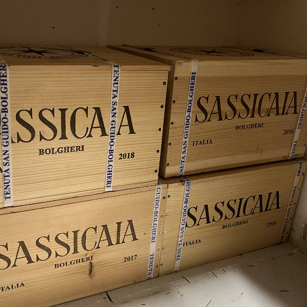 Sassicaia 2016,2017,2018 Paket je 1x OHK 