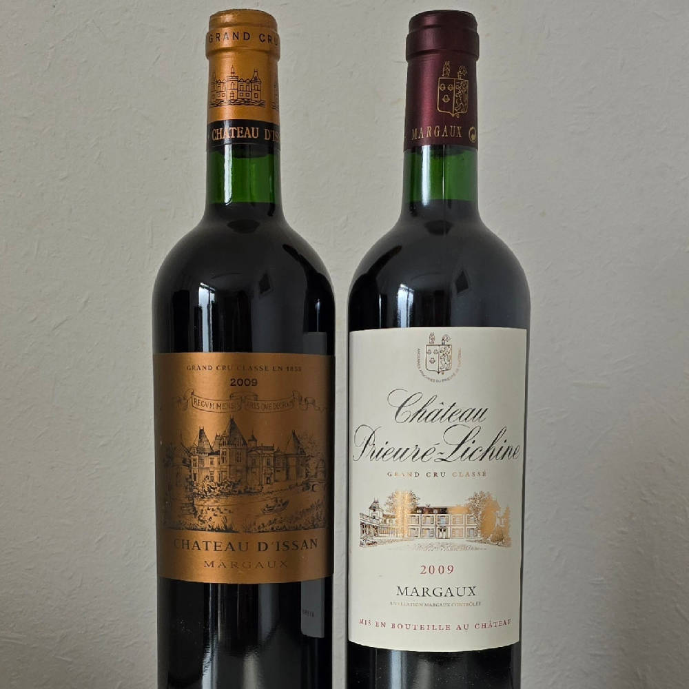 2 x Bordeaux Margaux 2009