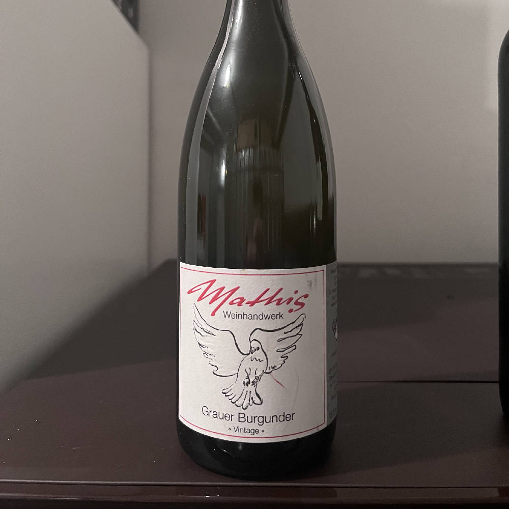 Mathis grauer Burgunder Vintage 2017 Pfalz