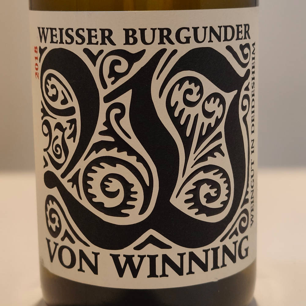 Weißer Burgunder 2018 von Winning 