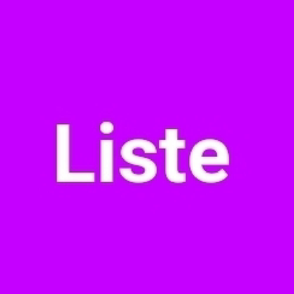Liste s. Kommentar