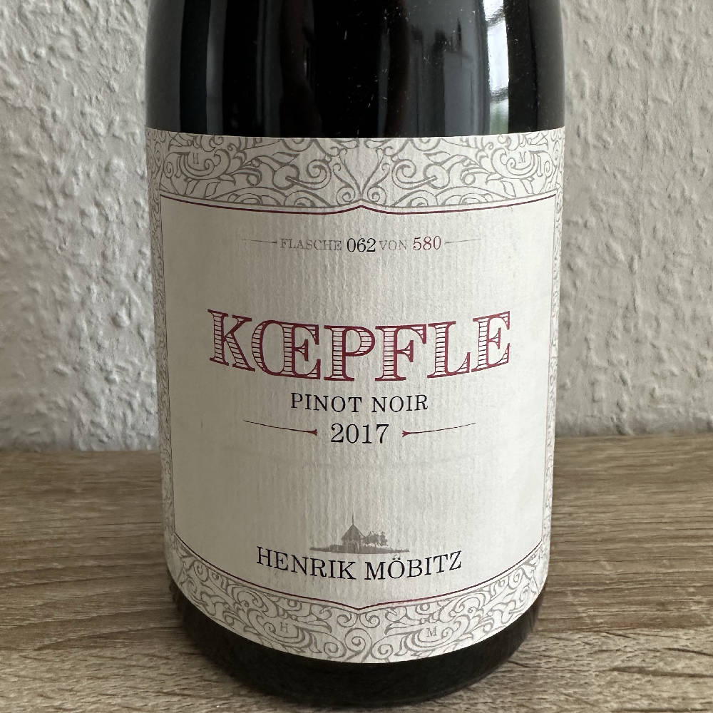 Möbitz Köpfle Pinot 2017 RAR 062 / 580 Fl.