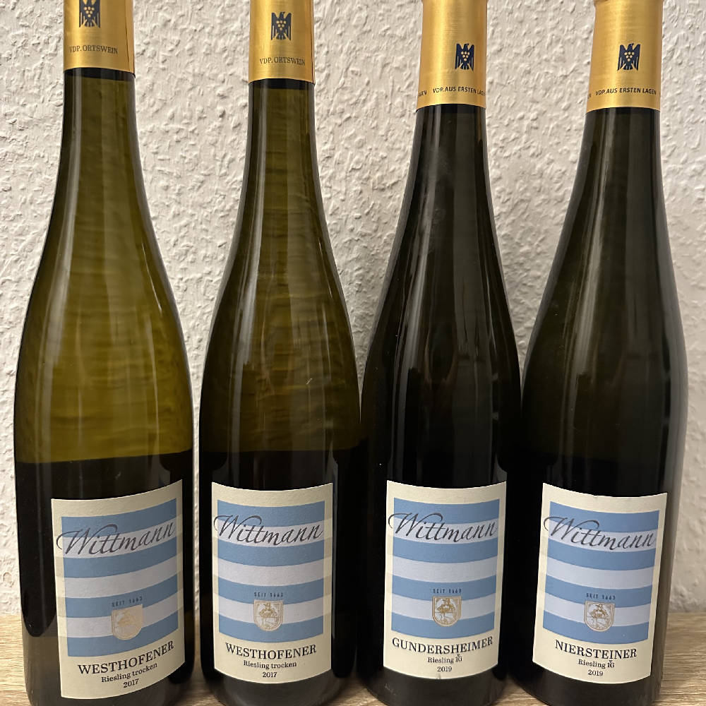 4er Wittmann Rieslinge Erste Lage 2017, 2019