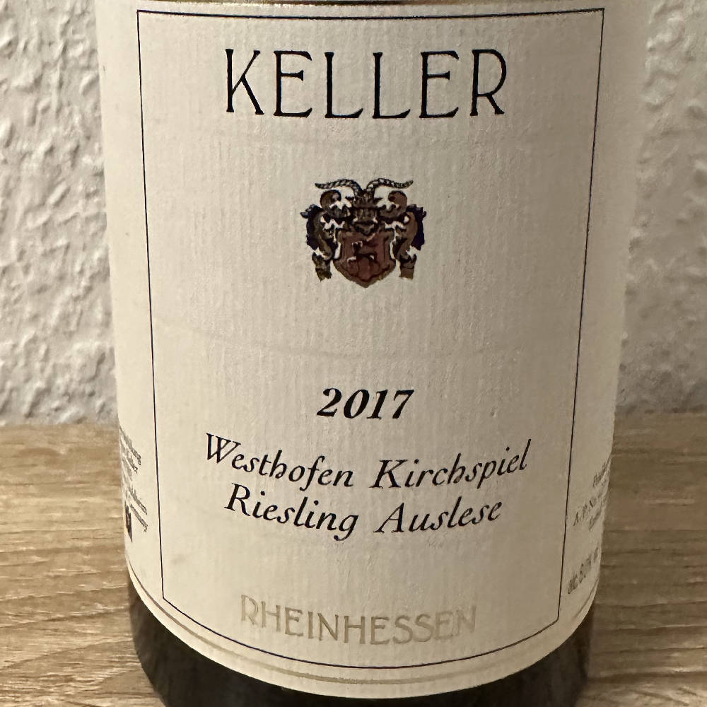 1 x 2017er Keller Kirchspiel Auslese