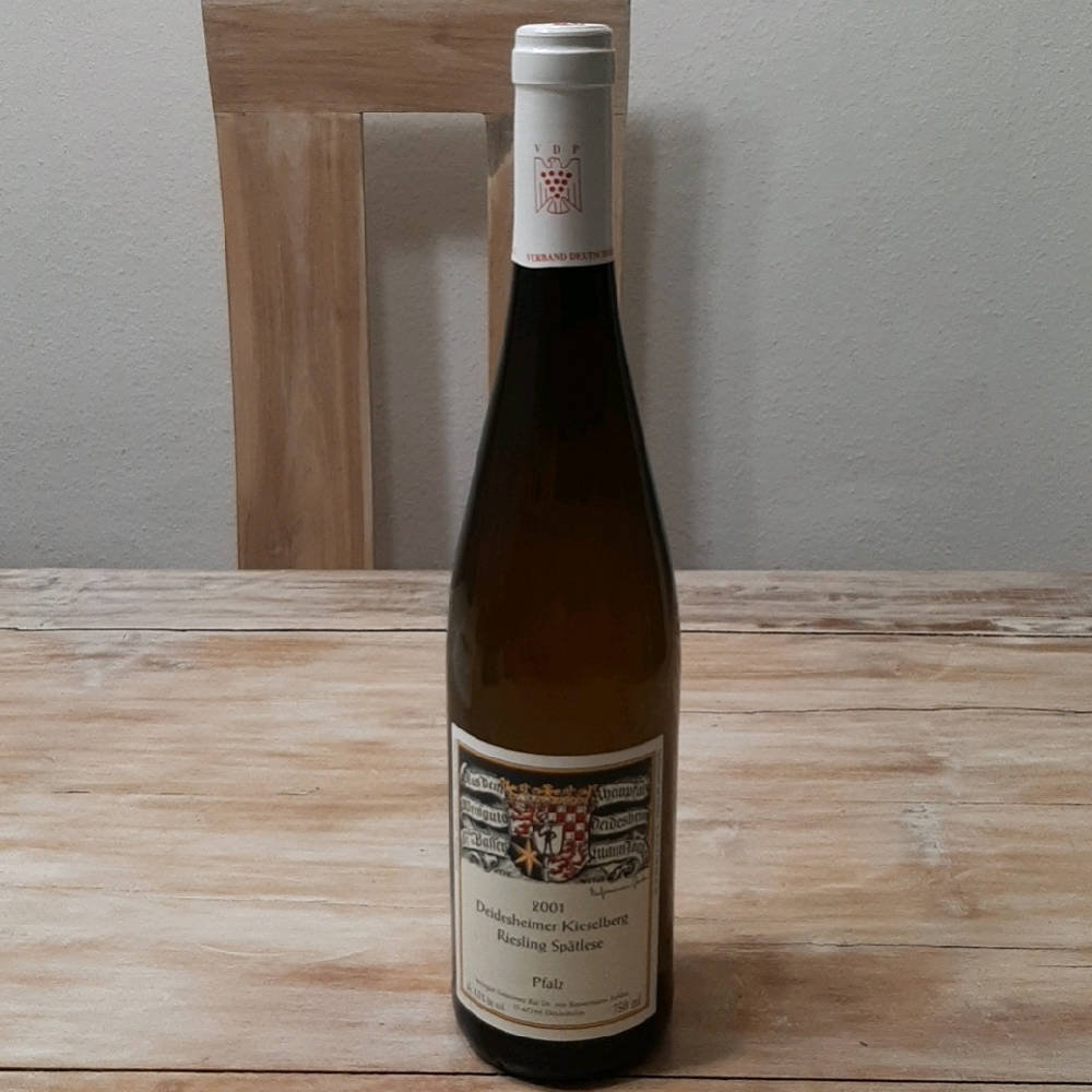 Auktion 2001er Deidesheimer Kieselberg Riesling Spätlese Pfalz 