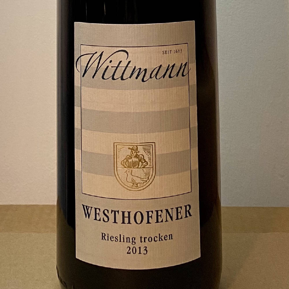 Wittmann Westhofener Riesling 2013 MAGNUM