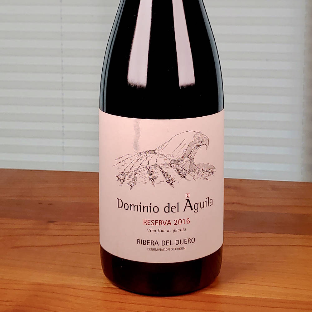 2016 Dominio del Aguila Ribera del Duero Reserva, Preis inklusive Porto