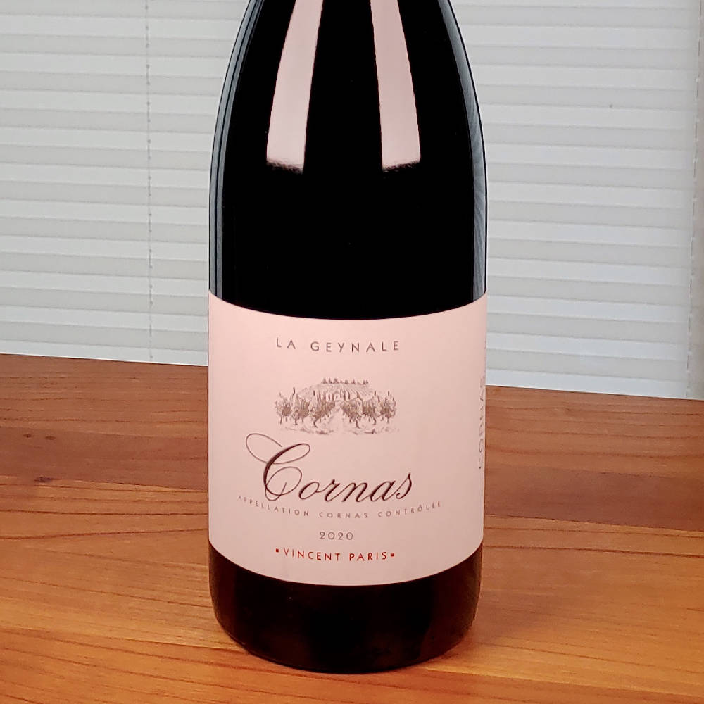 2020 Domaine Vincent Paris Cornas La Geynale. Preis inklusive Porto!