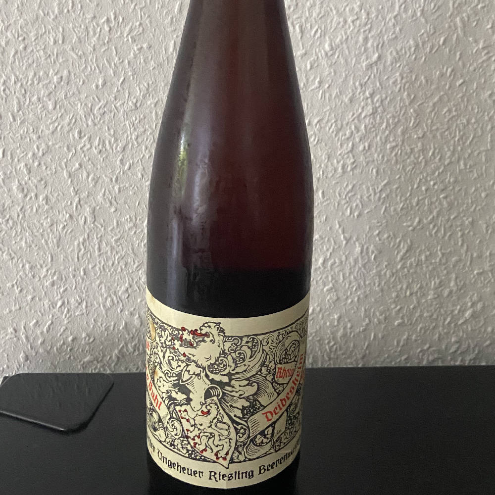 Reichsrat von Buhl Forster Ungeheuer Riesling Beerenauslese 1989