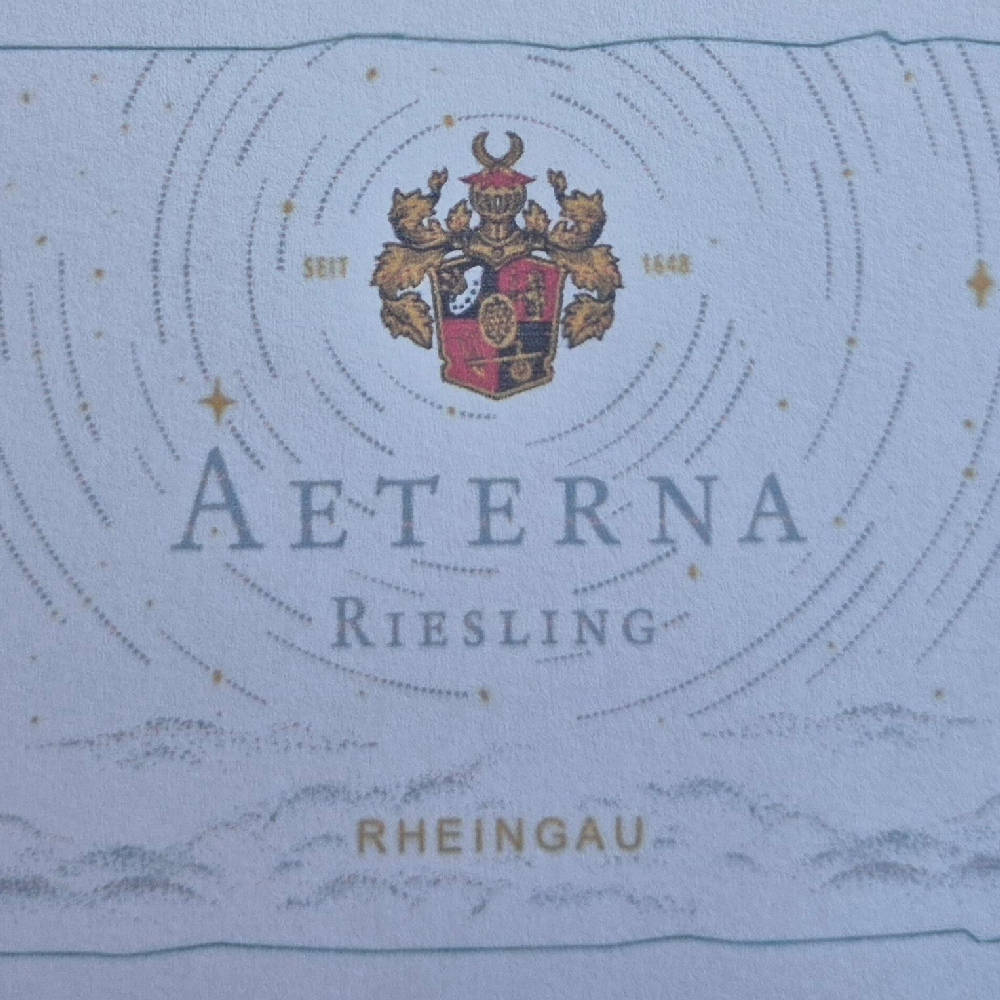 6 Fl. 2019 Riesling Aeterna von Künstler *mega rar 