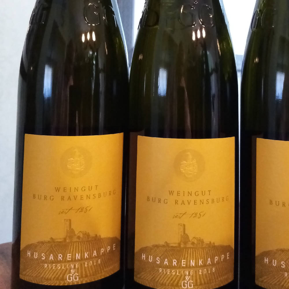 2018 Burg Ravensburg Baden Husarenkappe Riesling. Grosses Gewächs 