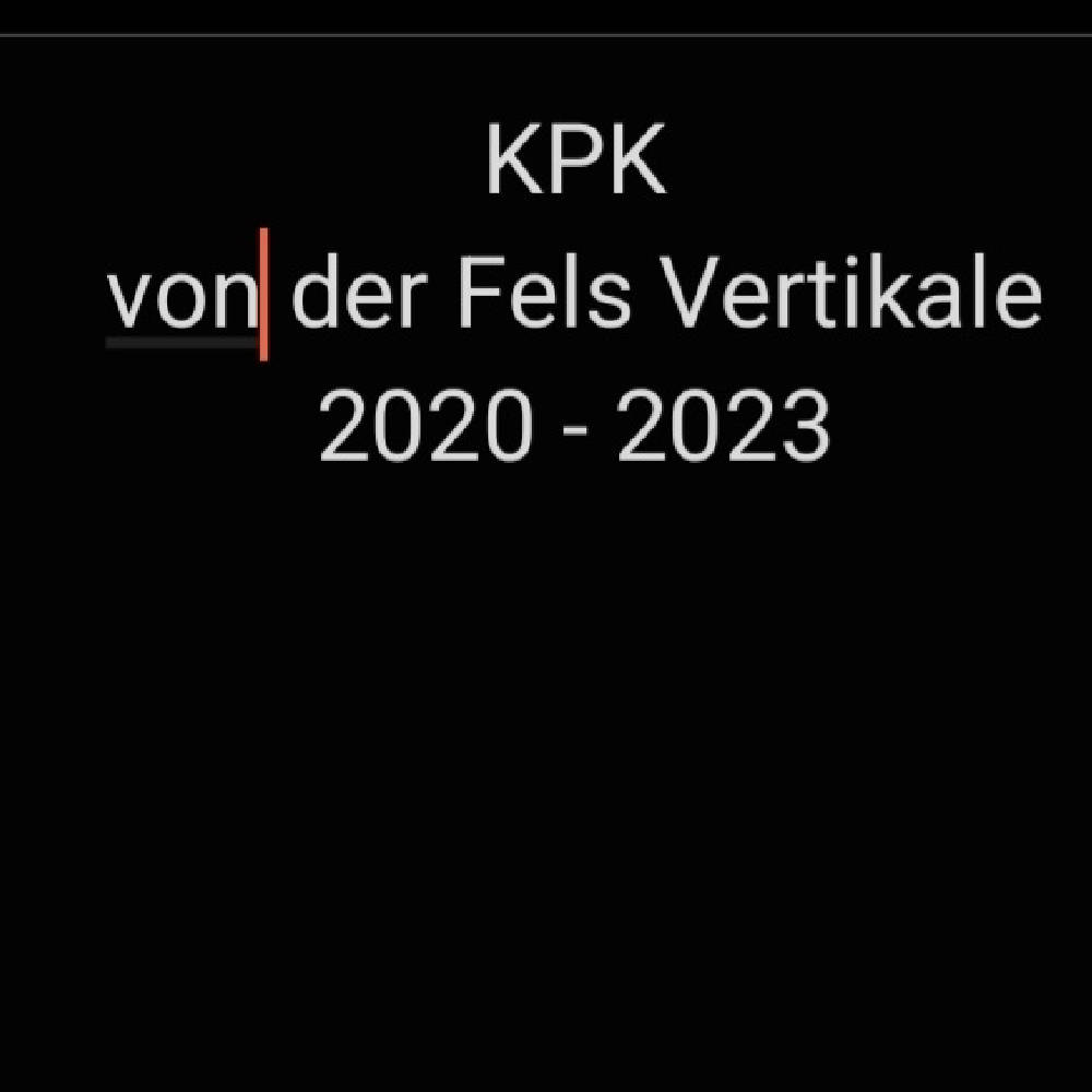 Keller  kleine "von der Fels"-Vertikale von 2020-2023