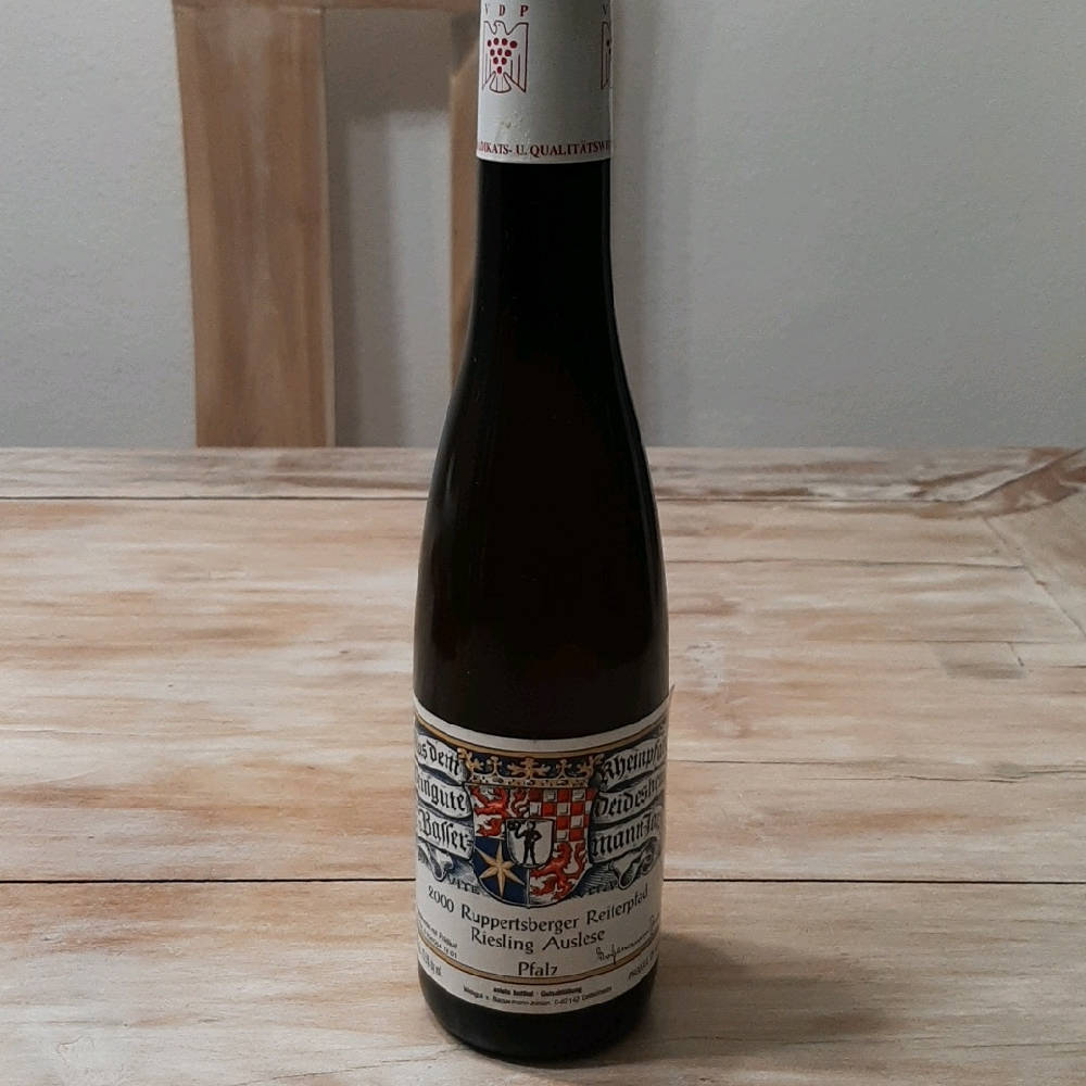 Auktion 2000er Ruppertsberger Reiterpfad Riesling Auslese Pfalz 