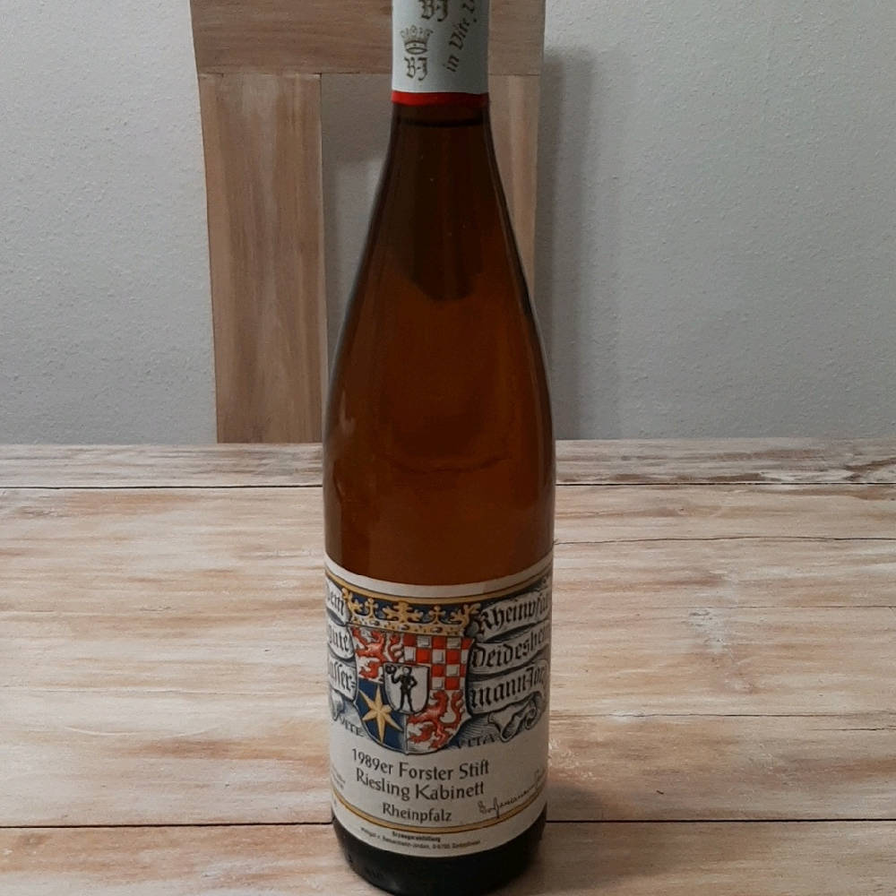 Auktion 1989er Forster Stift Riesling Kabinett Rheinpfalz 