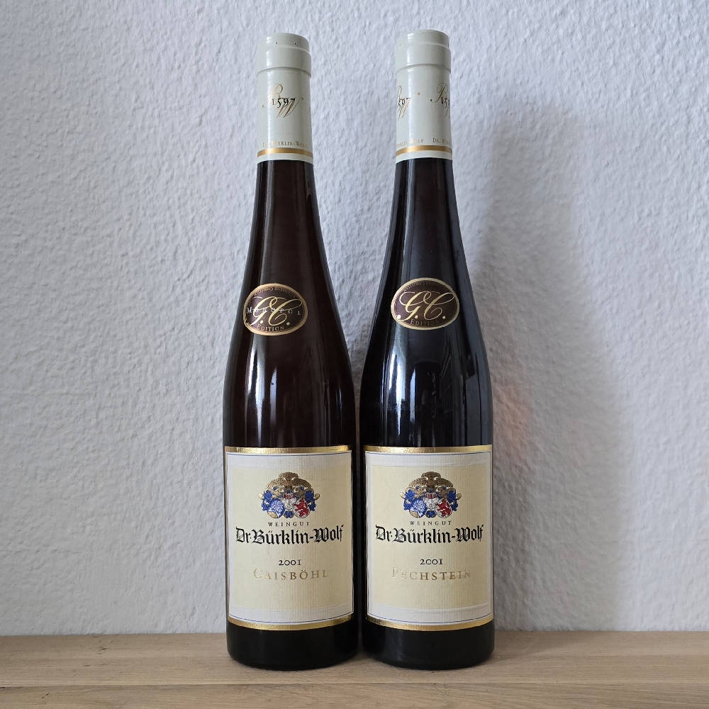 2 x Bürklin Wolf 2001 Rarität