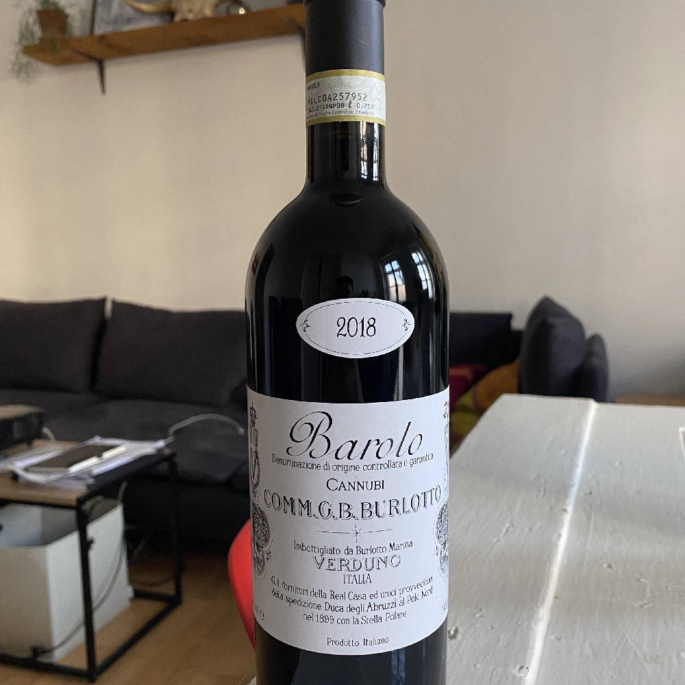 Barolo Cannubi 2018, Burlotto