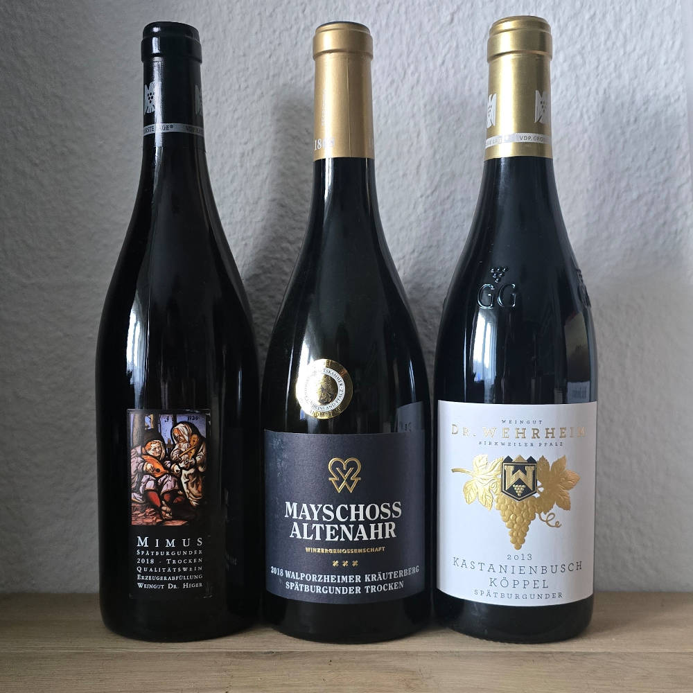 3er Spätburgunder Set