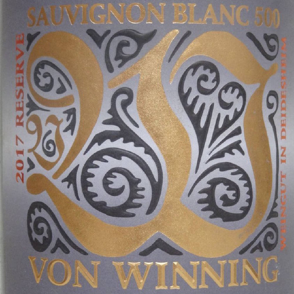 Von Winning Sauvignon Blanc 500 Reserve Jg. 2017