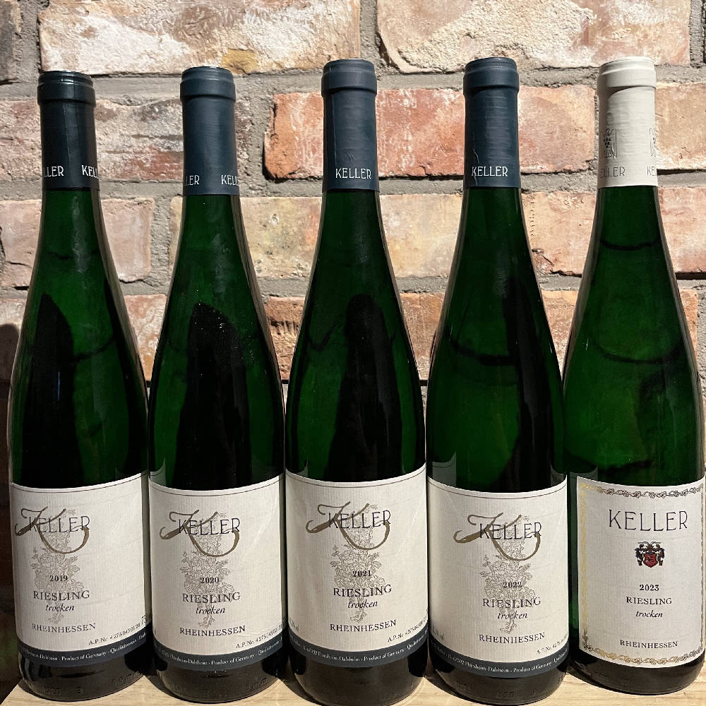 Riesling Vertikale Keller 2019-2023